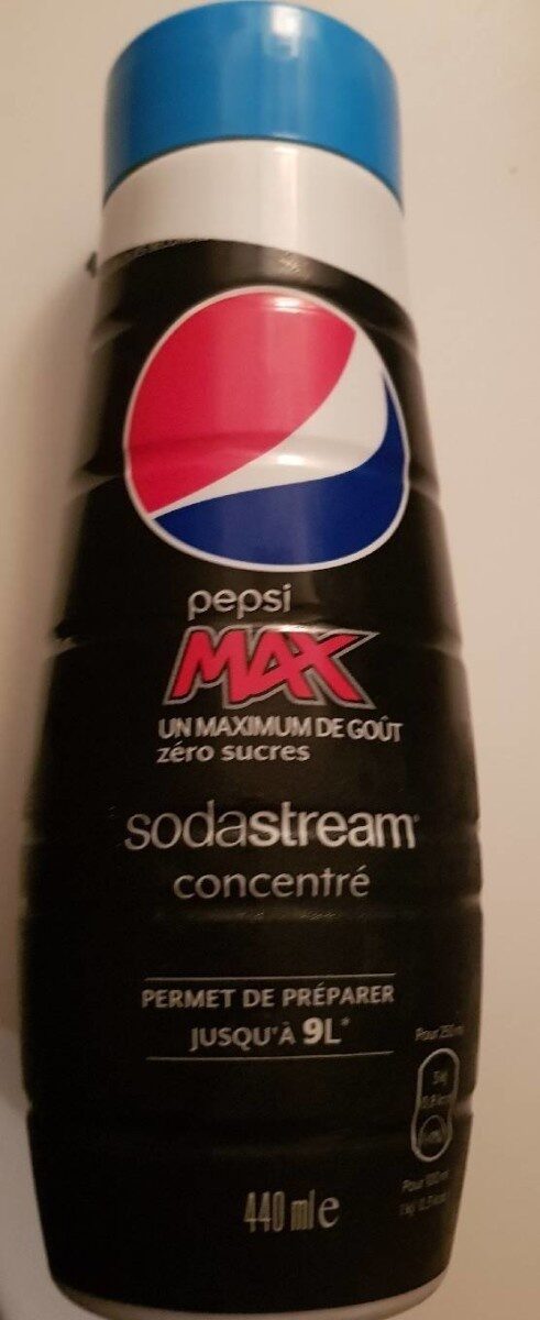 Pepsi Max - Product - fr