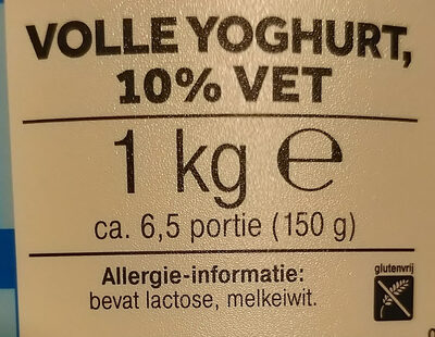 yoghurt Griekse stijl - Ingrediënten