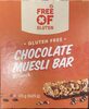 Chocolate muesli bar - Производ