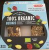 100% organic nutbars - Produit