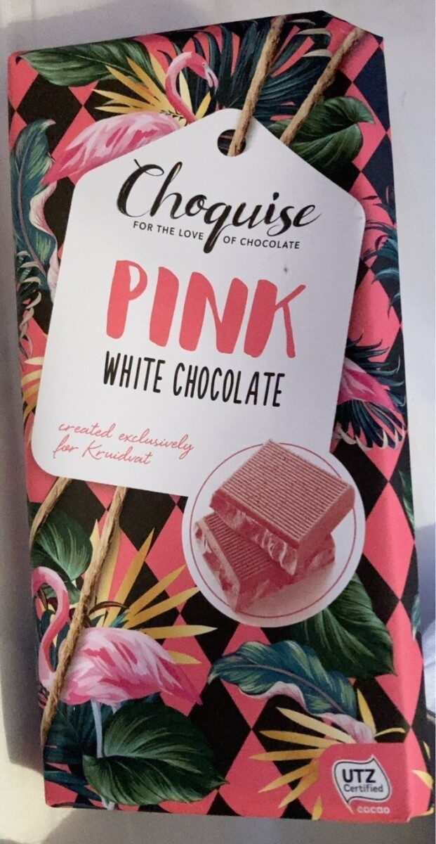 Pink white chocolate - Produit