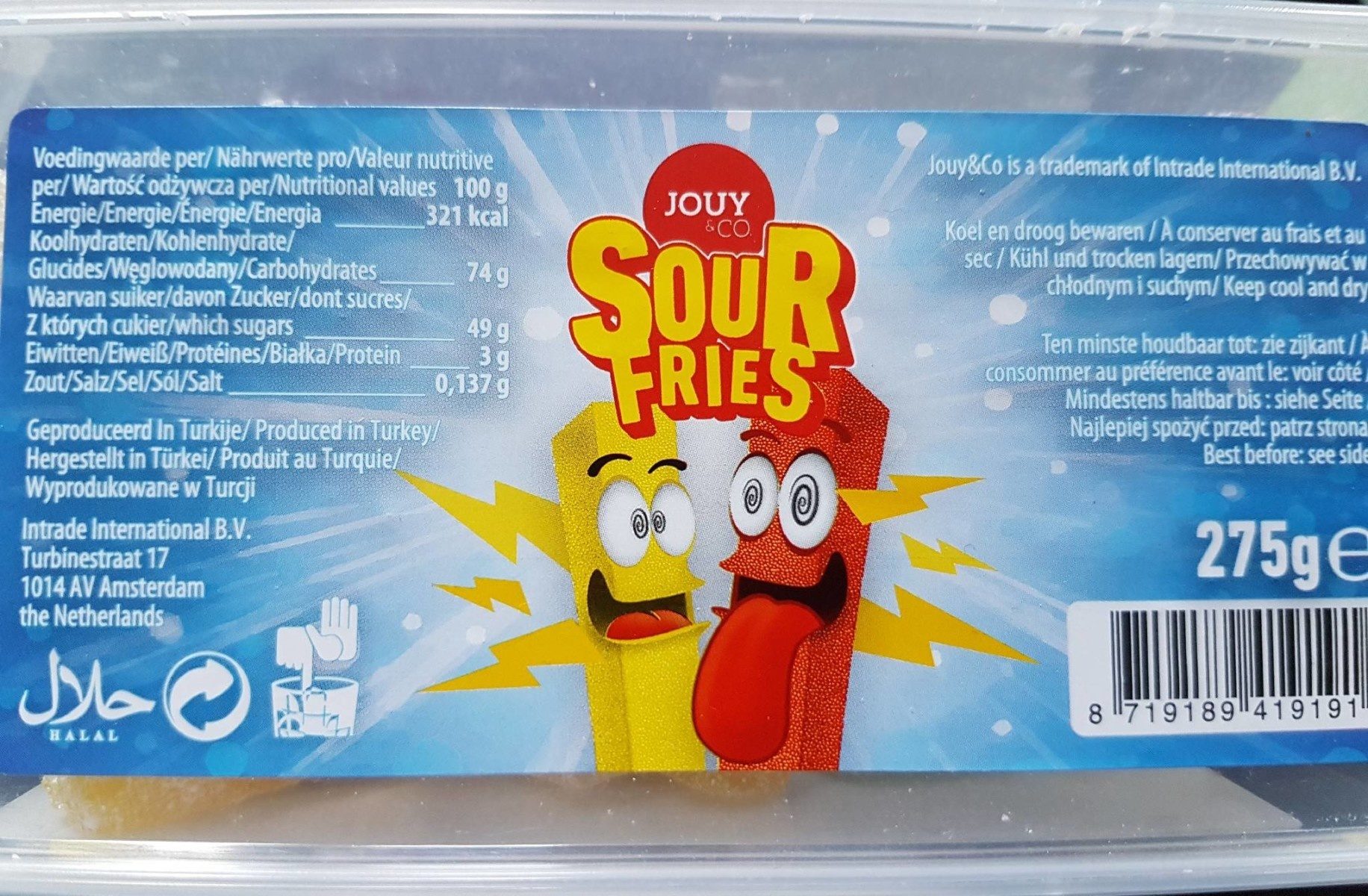 Sour Fries - Product - fr
