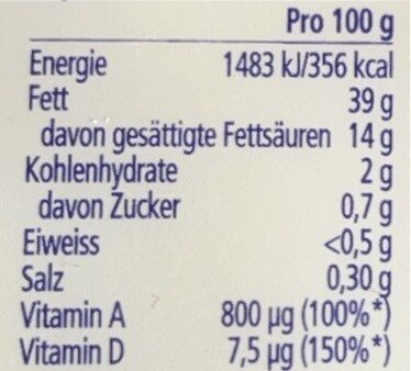Lätta Joghurt - Nährwertangaben