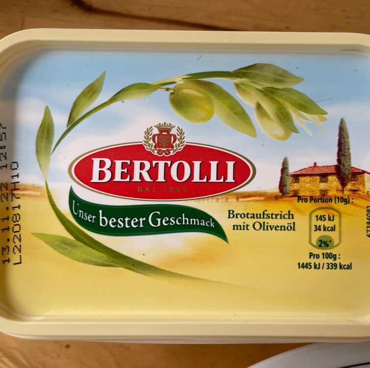 Bertolli Brotaufstrich mit Olivenöl - Product - de