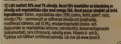 Oliivi - Ingredienser