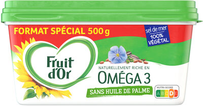 Fruit d'Or Oméga 3 Sel de Mer - Sans huile de palme - Produit