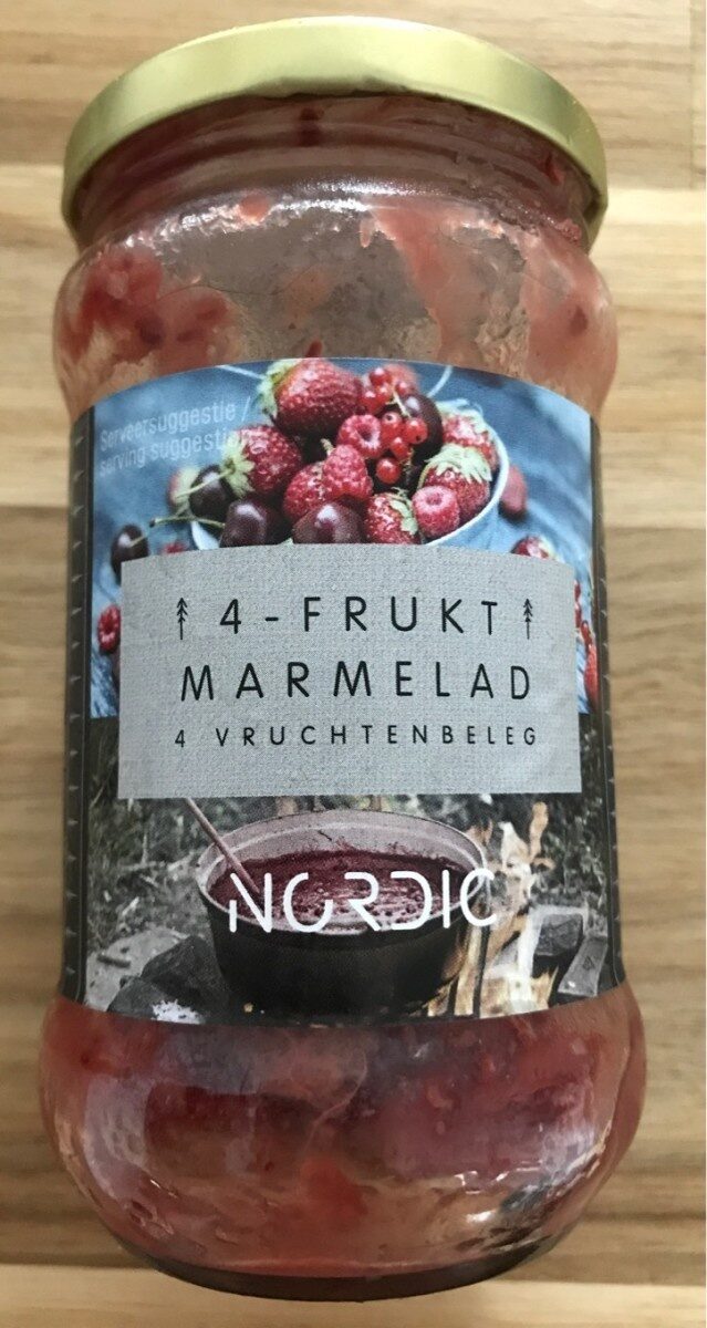 4-frukt marmelad - Product - fr