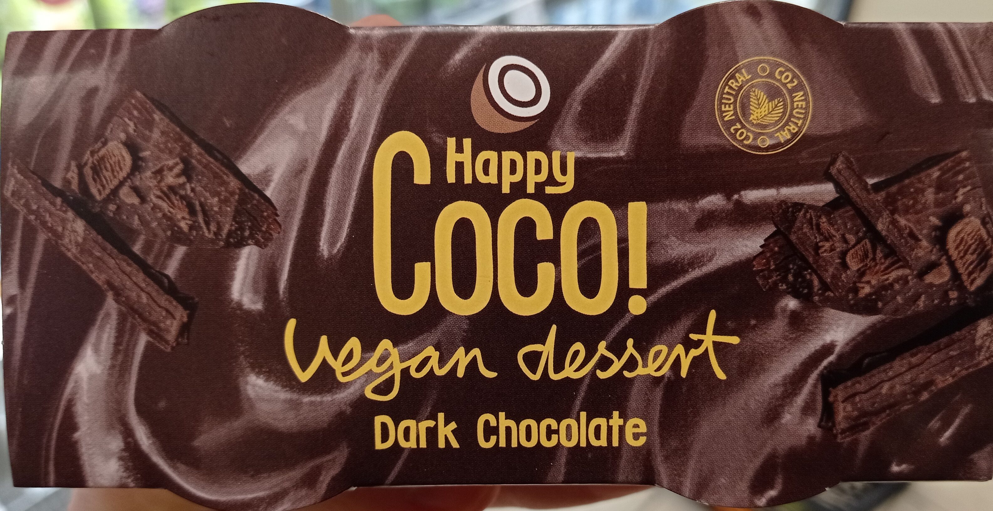 Vegan dessert dark chocolate - Produkt