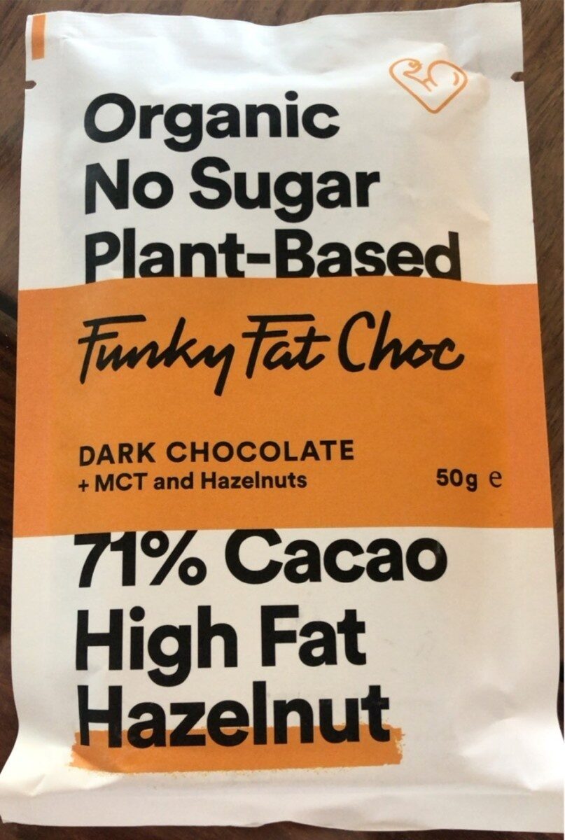 Dark chocolate + MCT and Hazelnuts - Product - en