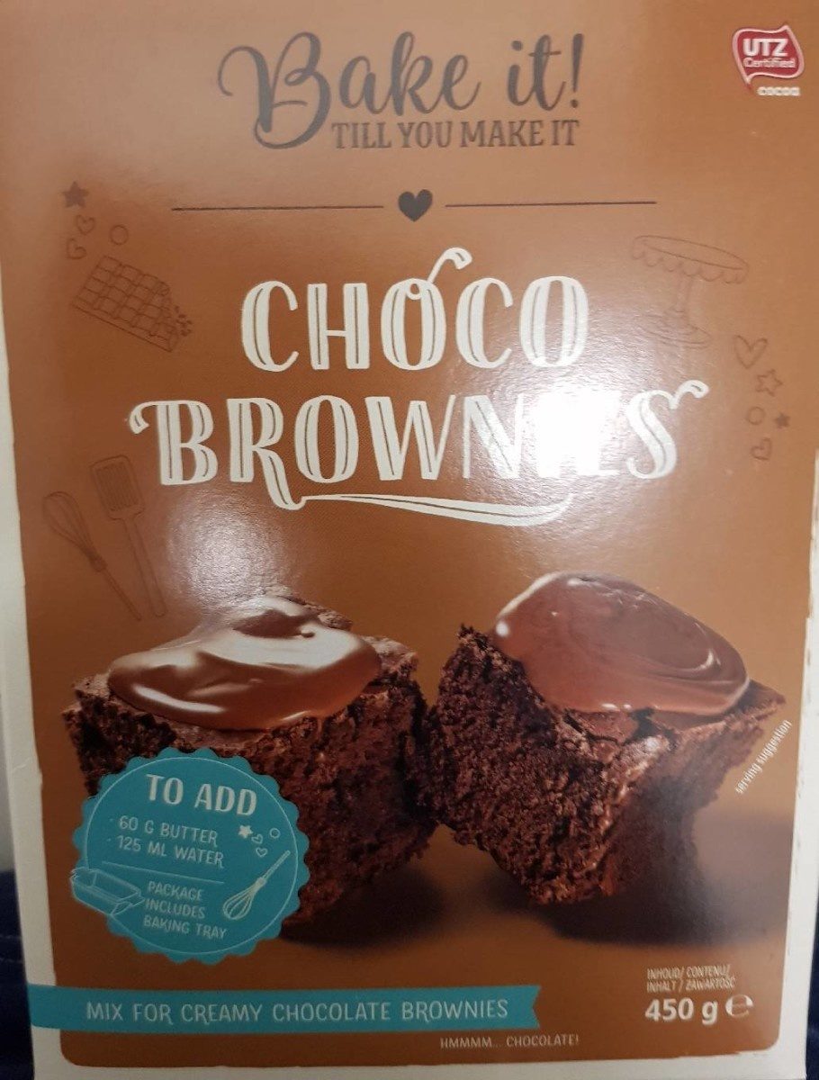 Choco brownies - Ingrédients