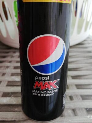 Pepsi Max zero azúcar - Producto