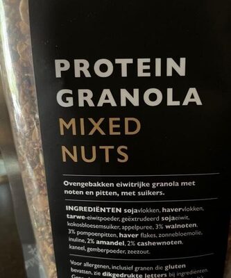 Protein granola mixed nuts - Product