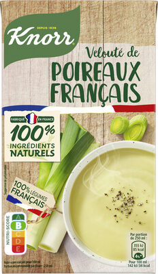 Knorr Soupe Liquide Velouté de Poireaux Français 1L - Produit