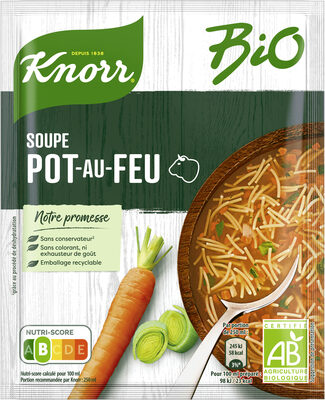 Knorr Soupe Déshydratée Bio Pot Au feu 2 Portions - 35g - Produkt - fr