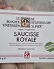 Saucisse royale - Produit