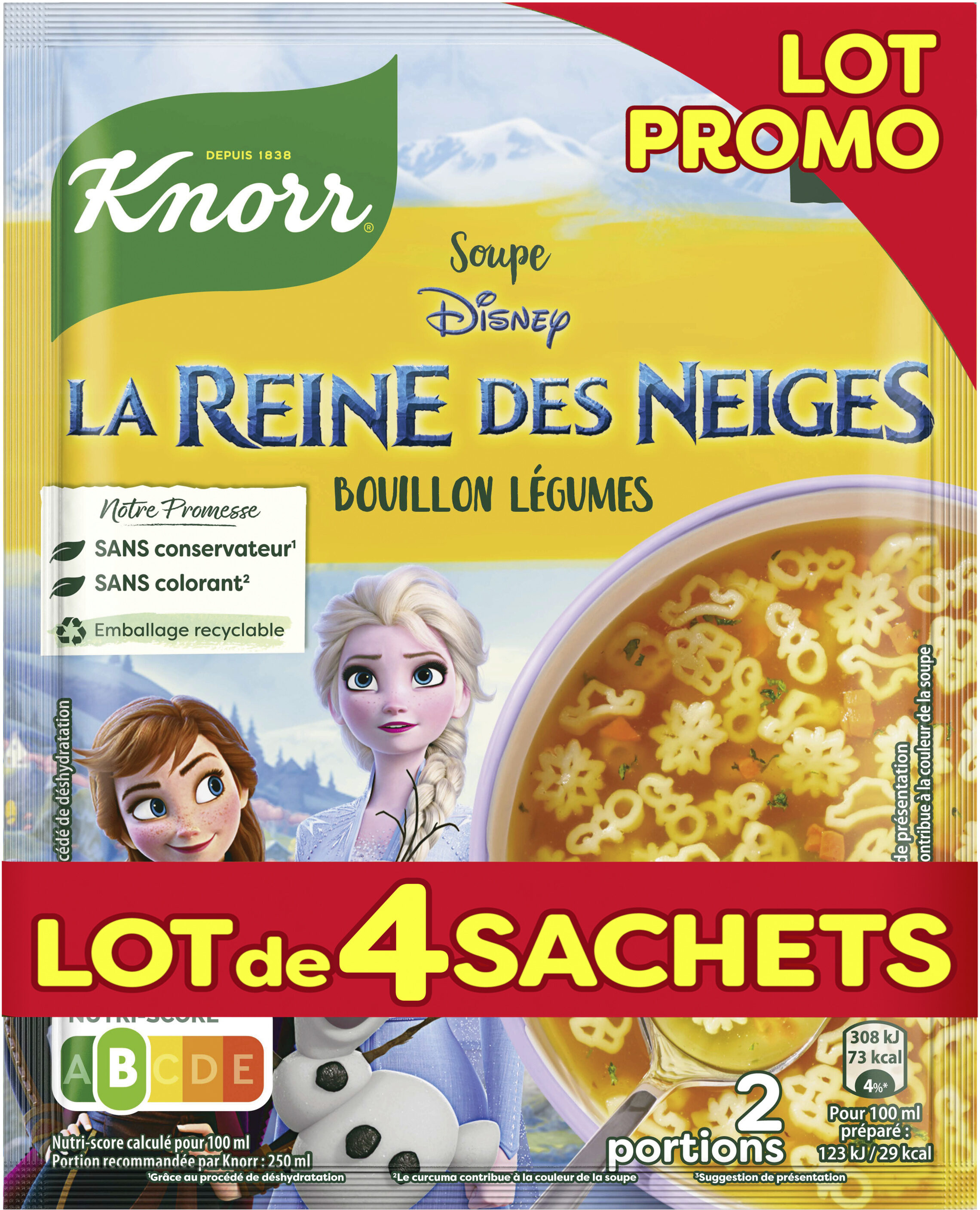 Knorr Soupe FROZEN 255 GR - Produkt - fr
