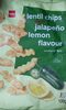 Lentil chips japaleño lemon flavour - Produit