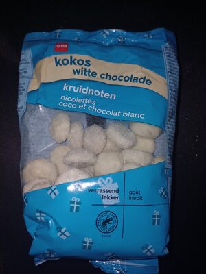 Kruidnoten Kokos witte chocolade - Product