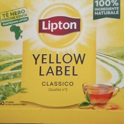 Yellow label - Prodotto