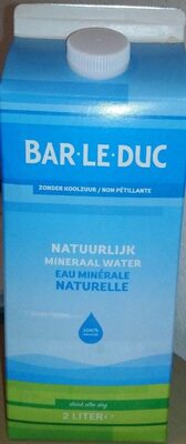 Bar-le-Duc Eau minérale naturelle - Product - en