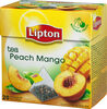 Lipton Peach Mango Tea 20x1.8 gr, 1 Boîte - نتاج