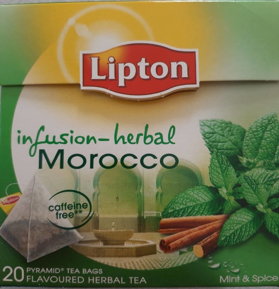 Infusión herbal morocco sin cafeína - Prodotto - fr