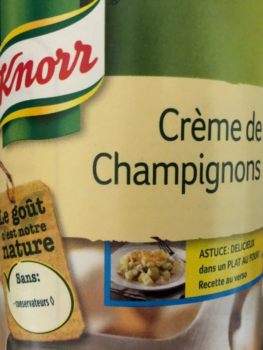 Crème de champignons - Product - fr
