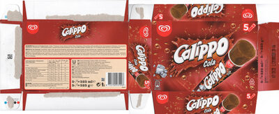 Calippo Cola - Recycling instructions and/or packaging information