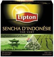The Vert Sencha Indonesie 20sachets Lipton - Produit