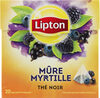 Lipton Thé Mure Myrtille 20 Sachets - Produit