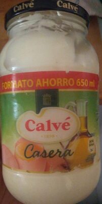 Salsa Calve Casera Mayonesa 650ML calve , code 8722700442844