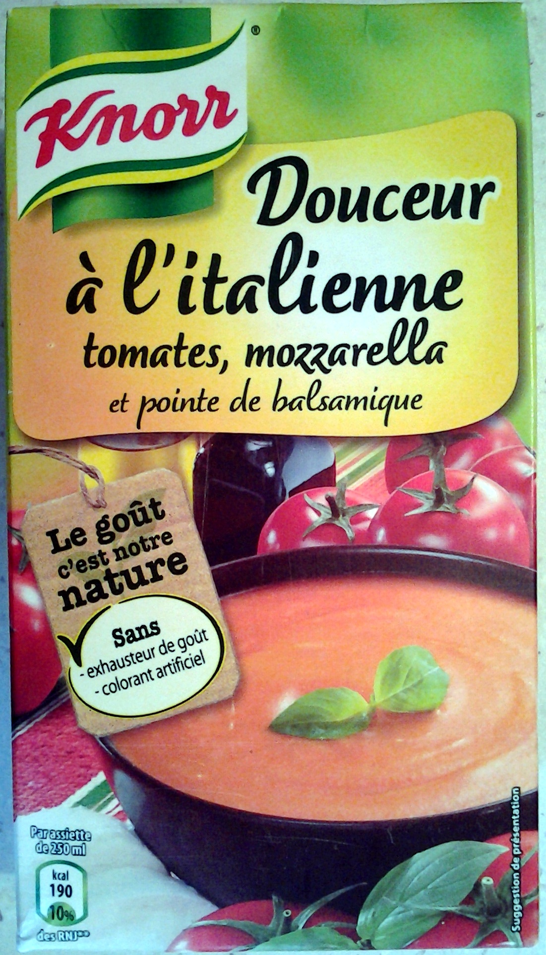 Knorr soupe douceur italienne - Product - fr