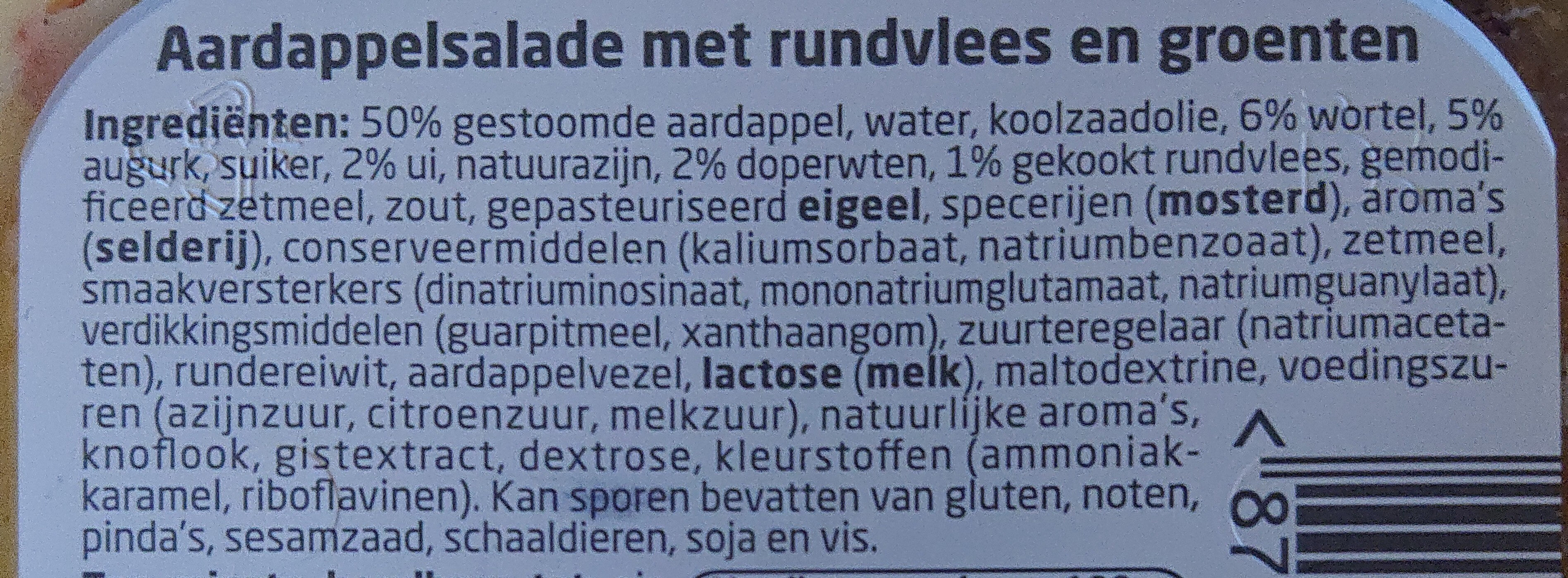 Huzarensalade - Ingredients - nl