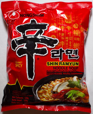 Shin Ramyun Gourmet Spicy Noodle Soup Instant Noodles - Produkt