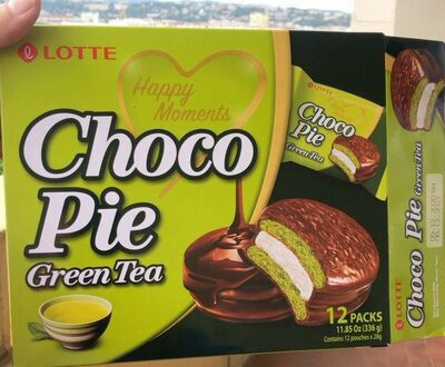 Lotte Choco pies (green tea) - Product