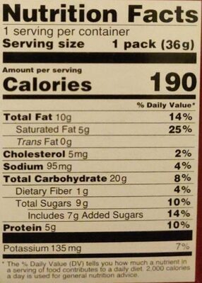 Peanut Pepero Stick Biscuit & Chocolate - Nutrition facts - fr