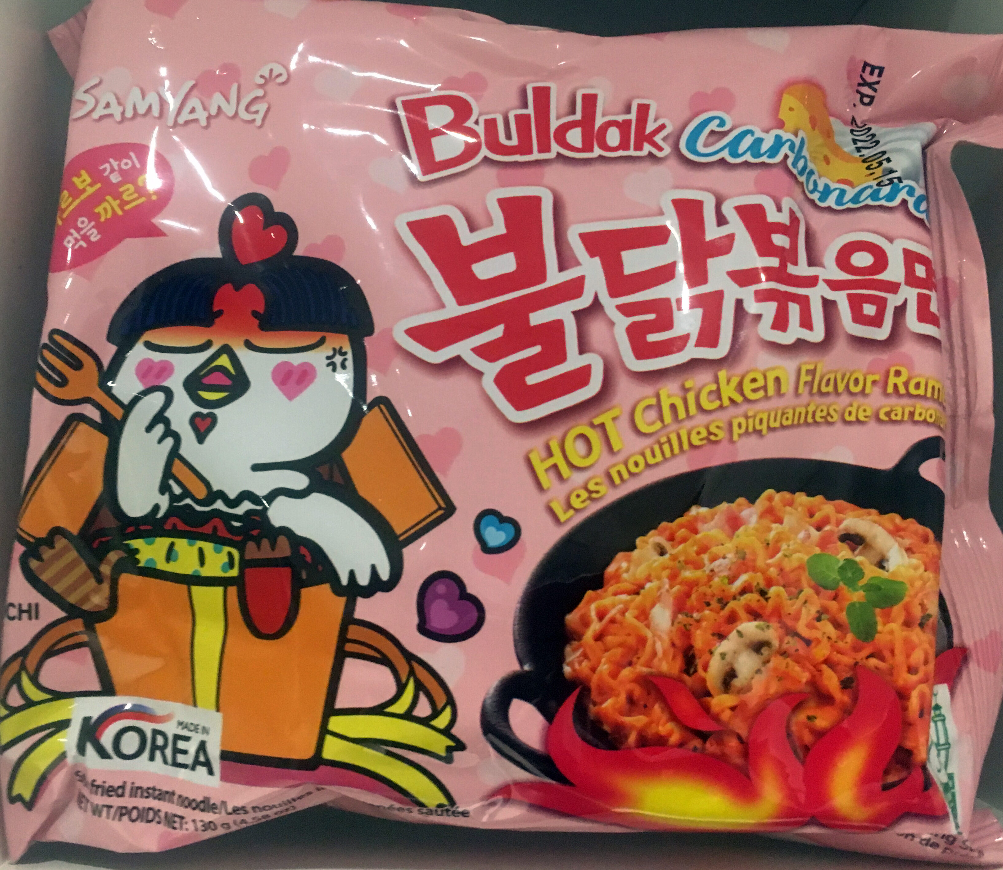 Carbo Hot Chicken Flavor Ramen - Produkt - en