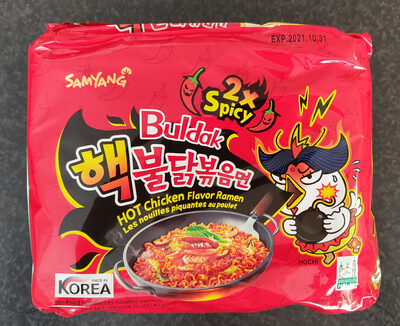 2× Spicy Hot Chicken Flavor Ramen - Produit - en