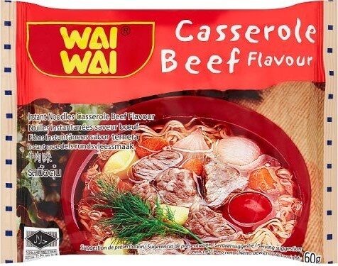 Instant Noodles Casserole Beef Flavour - Product