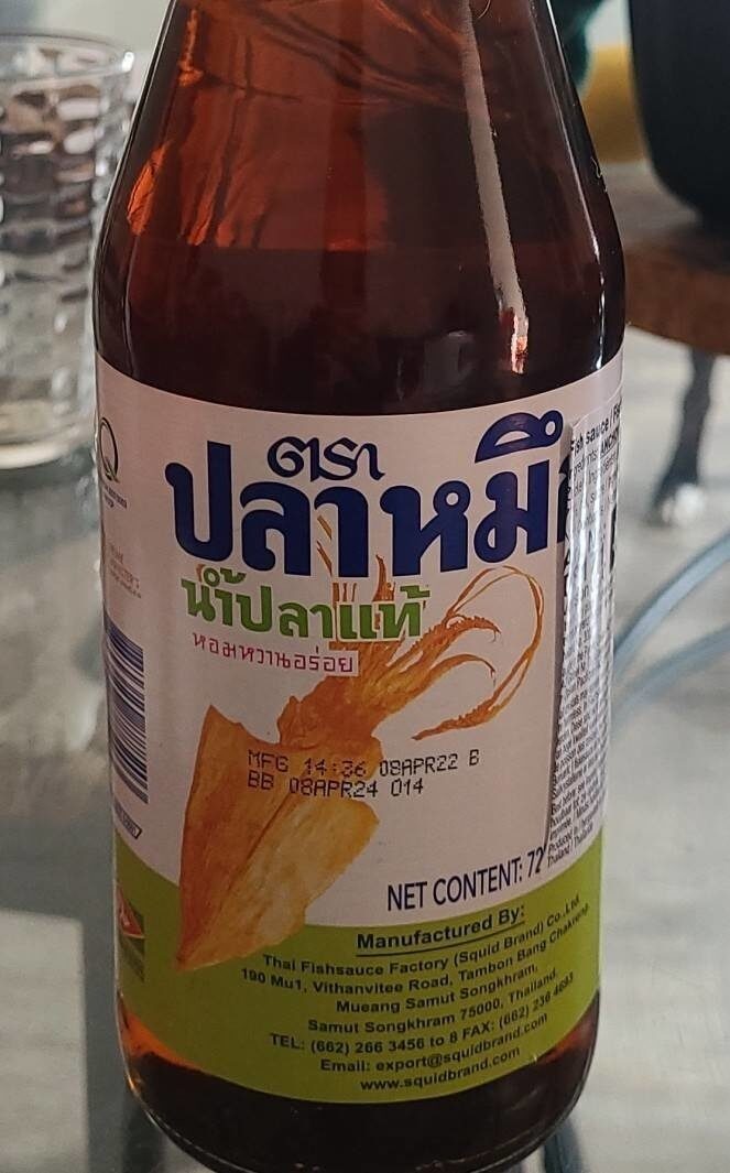 Squid Brand Fish Sauce - Produit