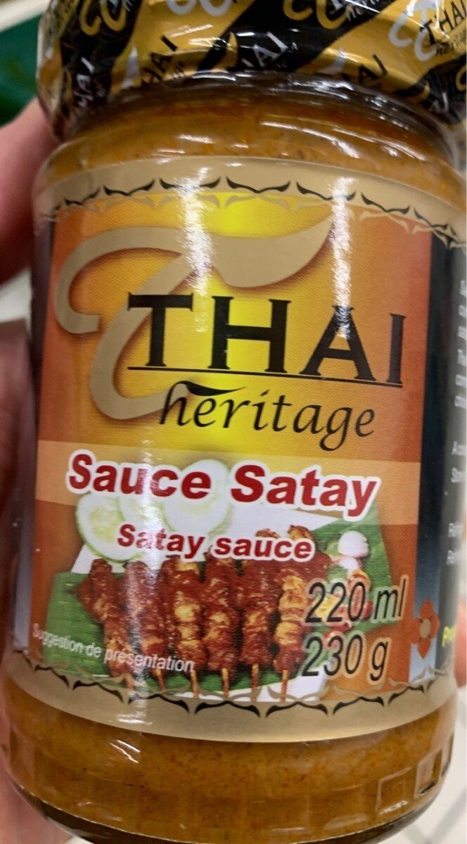 Sauce thai satay - Product - fr