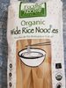 Organic wide rice noodles - Produkt