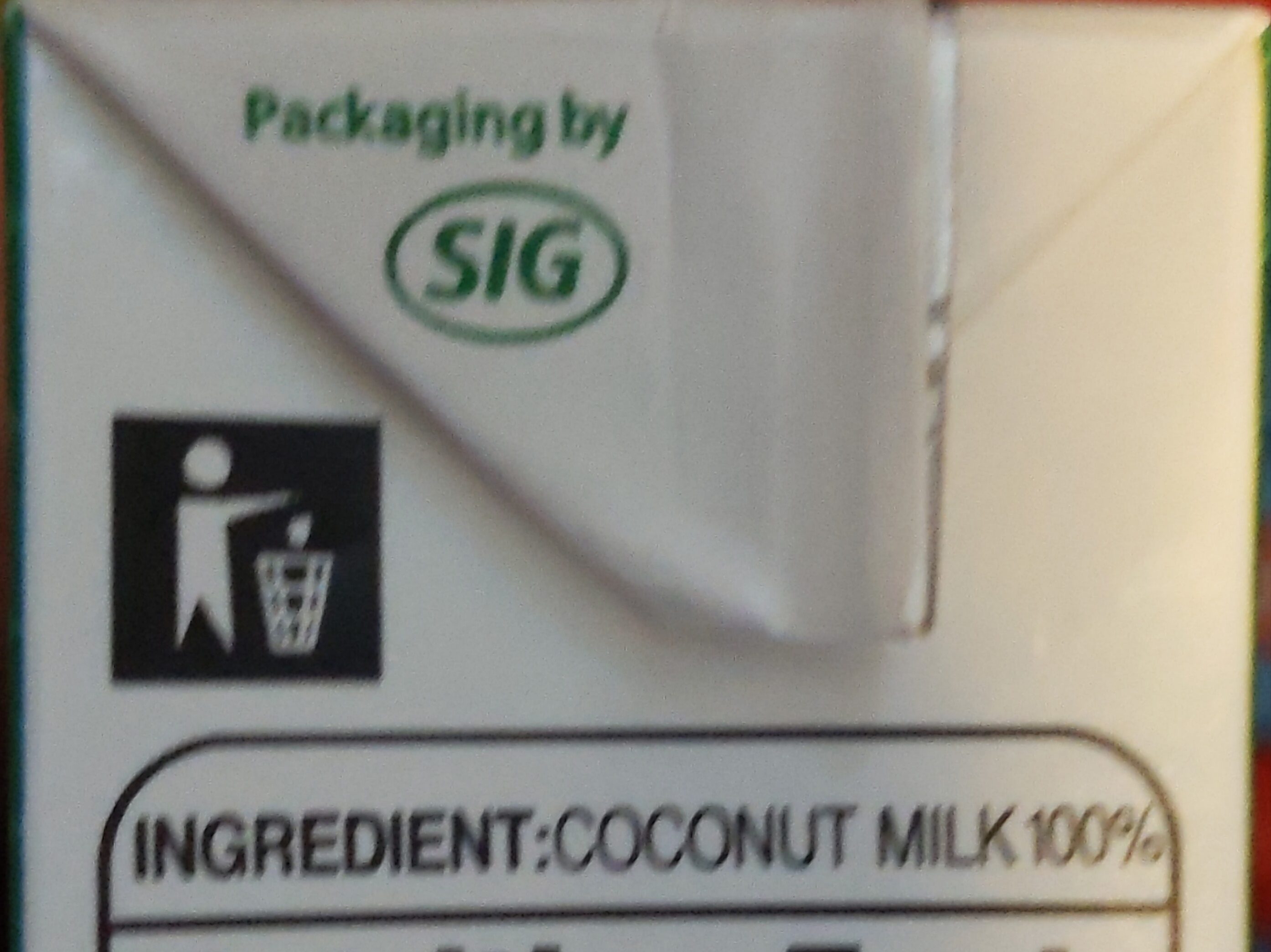 Coconut Milk - Ingredienti - en