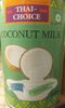 Thai Choice Coconut Milk (400 ML) - Produit