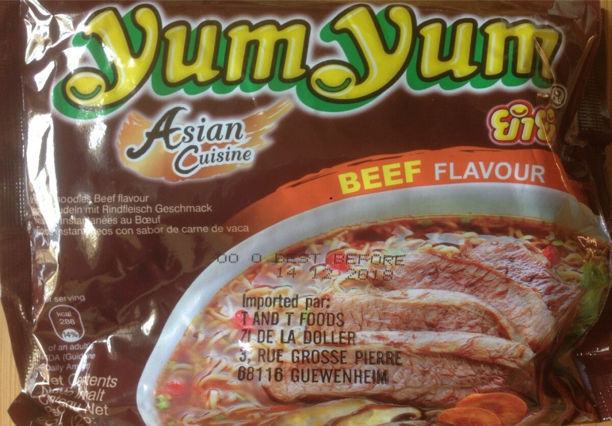 YumYum Beef Flavor - Produit