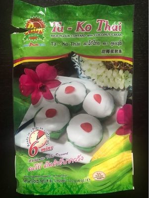 Ta Ko Thai (rice Flour Custard With Coconut Cream) - Product - fr