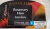 Rosemary Ham - Producto