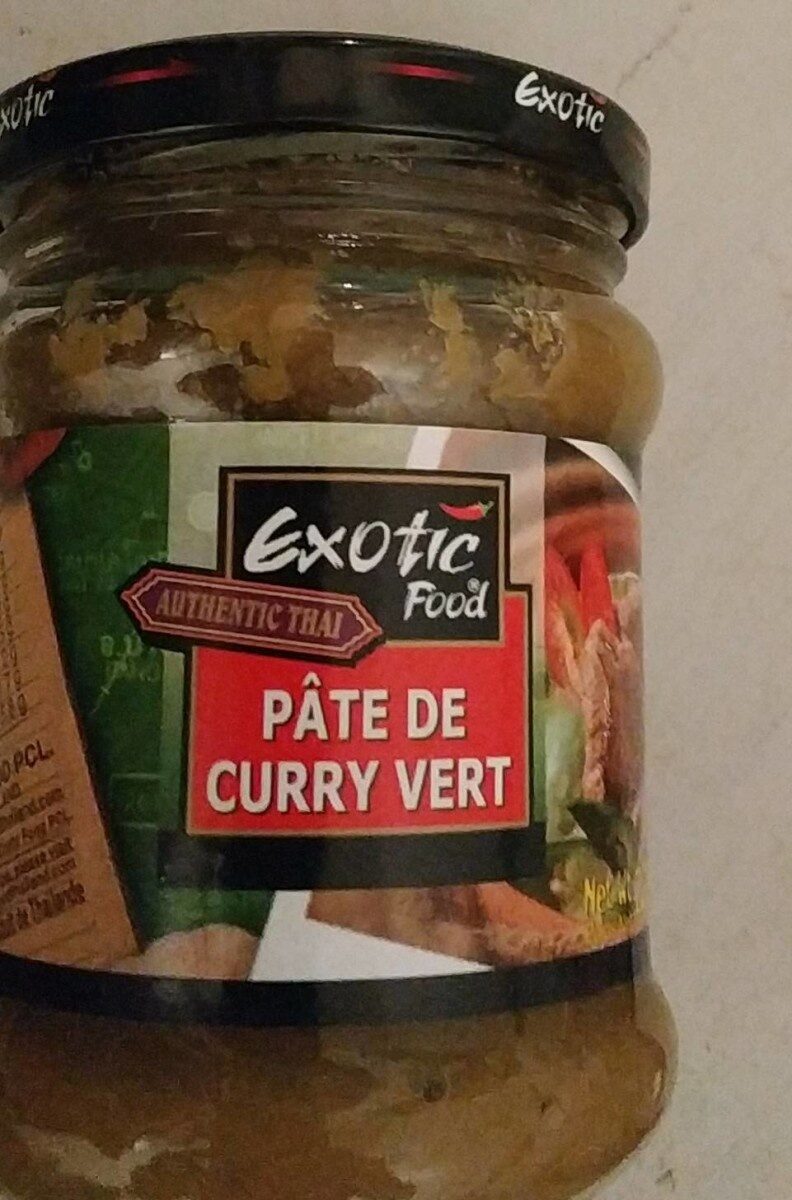 Pâte de curry vert - Produkt - fr