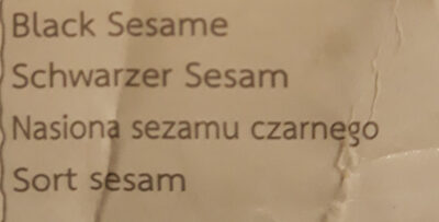 Black Sesame - Ingredients - de