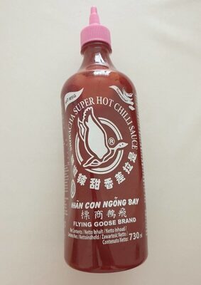 Sriracha super hot chilli sauce no msg - Product - fr